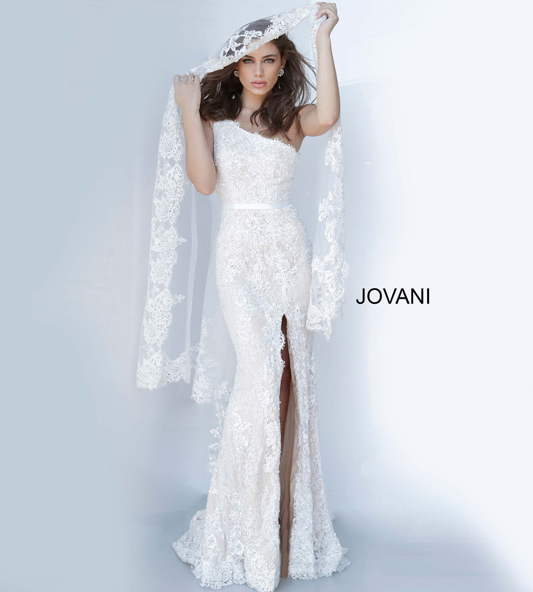 Jovani 00866 Ivory Bridal Gown