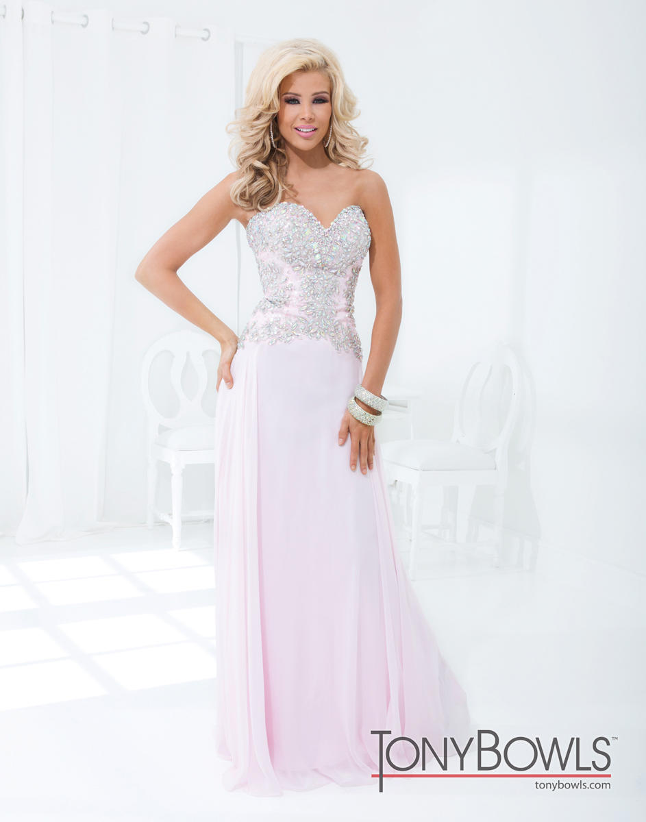 Le Gala by Mon Cheri 114531 Ice Pink Pageant Dress