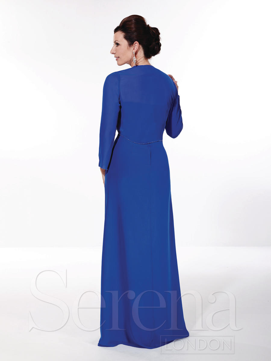 Christina Wu Elegance 17716 Espresso Trumpet Mother of the Bride Dress