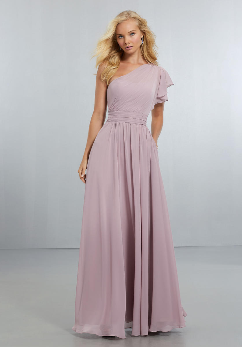 Morilee 21554 Dove A-Line Bridesmaid Dress