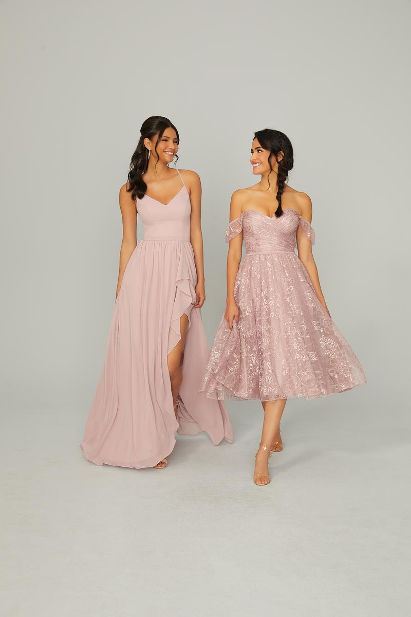 Morilee 21763 Slate Stunning Keyhole Design Bridesmaid Dress