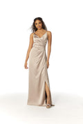 Morilee 21810 Terracotta A-Line Bridesmaid Dress