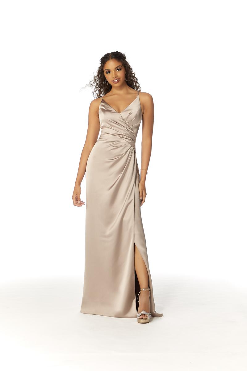 Morilee 21810 Terracotta A-Line Bridesmaid Dress