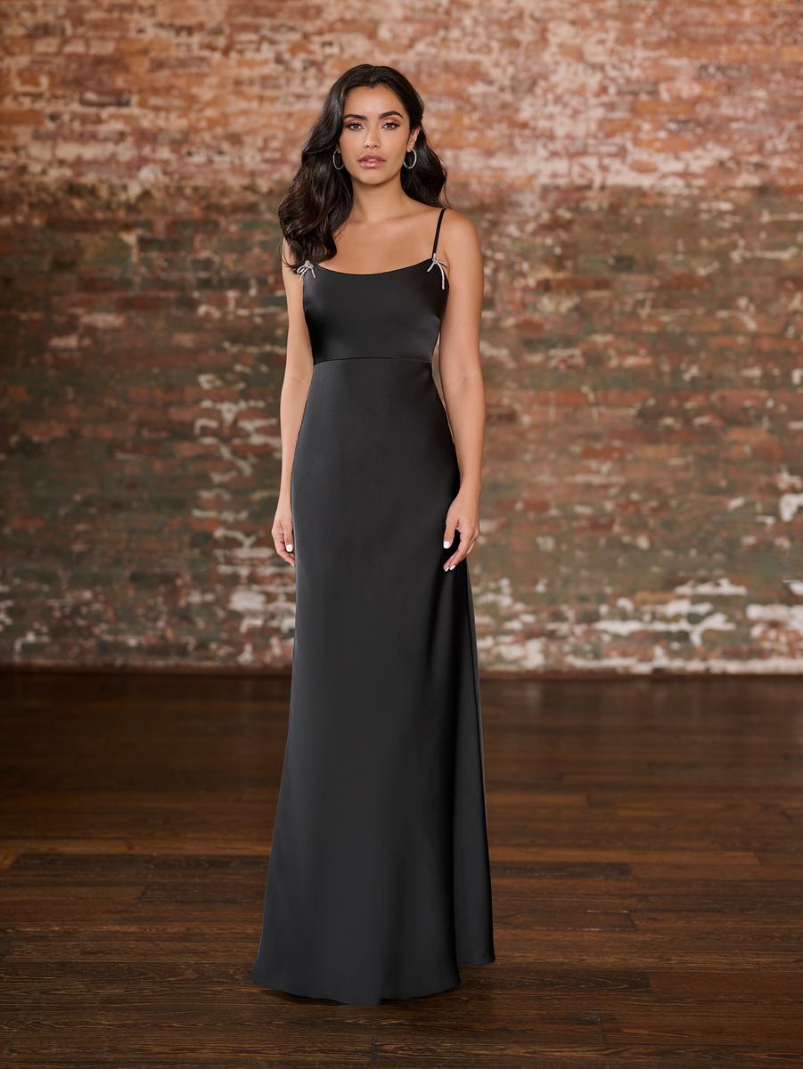Christina Wu Celebrations 22235 Black Bridesmaid Dress