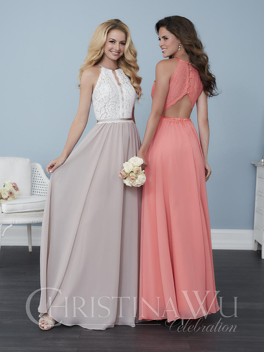 Christina Wu Celebrations 22763 Ivory/Ivory/Ivory Bridesmaid Dress