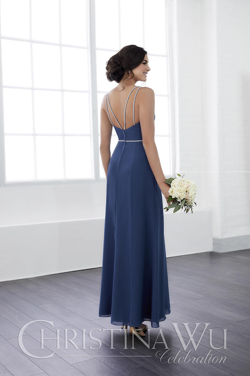 Christina Wu Celebrations 22823 Emerald Green Bridesmaid Dress
