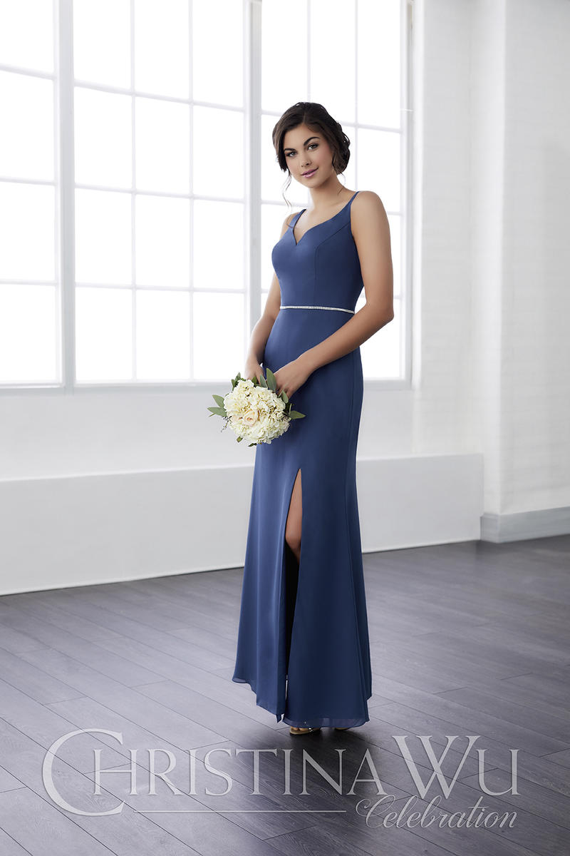 Christina Wu Celebrations 22823 Emerald Green Bridesmaid Dress