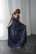 Christina Wu Celebrations 32708 Claret Bridesmaid Dress