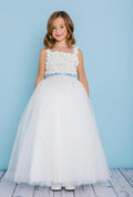 Rosebud 5131 Ivory Flower Girl Dress