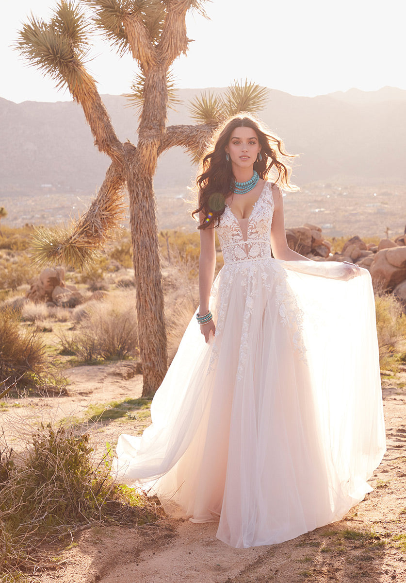 Blu Bridal by Morilee 5763 Ivory/Ivory A-Line Bridal Gown