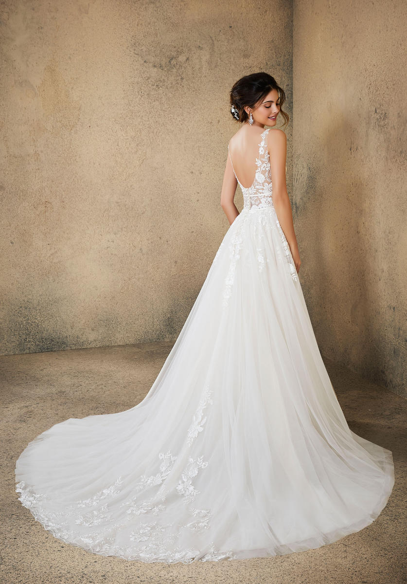 Blu Bridal by Morilee 5763 Ivory/Ivory A-Line Bridal Gown