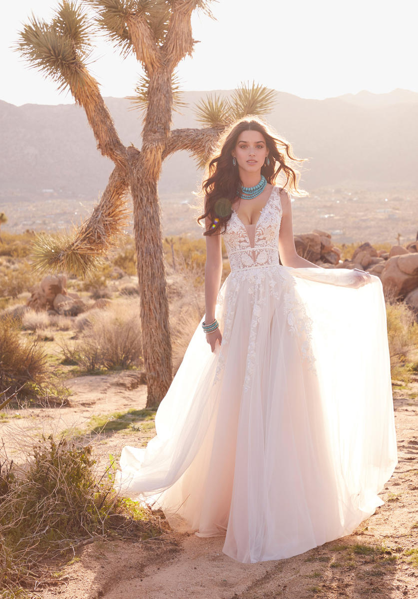 Blu Bridal by Morilee 5763 Ivory/Ivory A-Line Bridal Gown