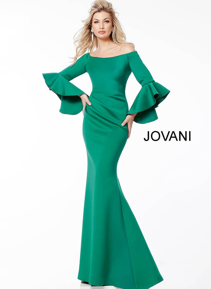 Jovani 59993 Light Blue Mermaid Mother of the Bride Dress