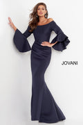 Jovani 59993 Light Blue Mermaid Mother of the Bride Dress
