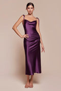 Ladivine BD103 Burgundy Bridesmaid Dress