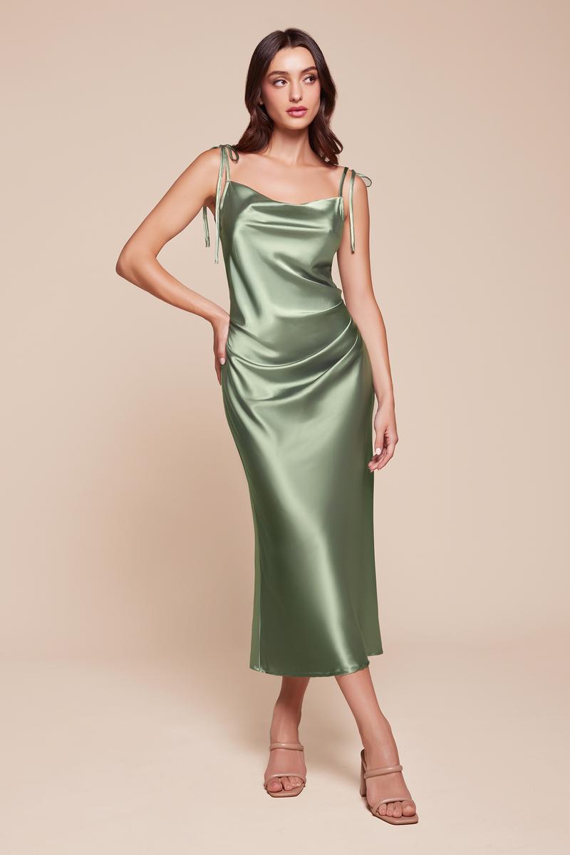 Ladivine BD103 Burgundy Bridesmaid Dress