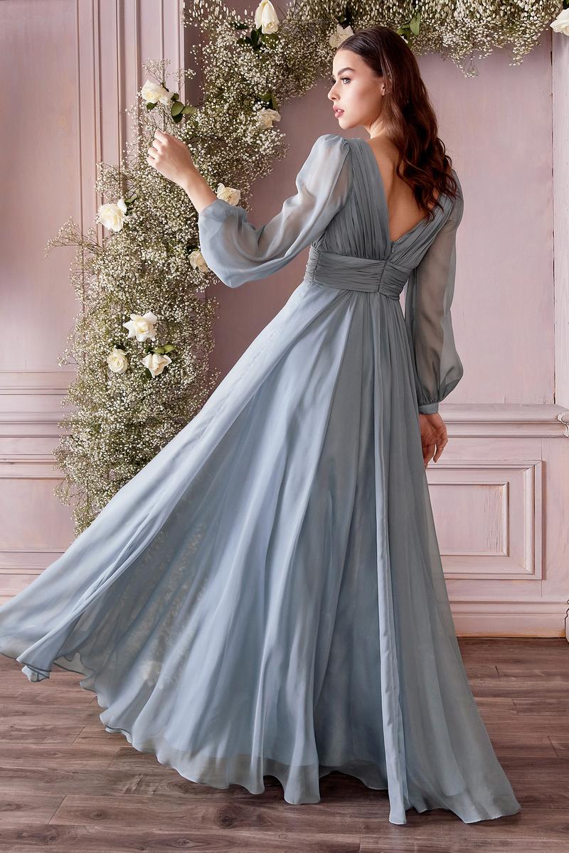 Ladivine CD0192 Blue Mother of the Bride Dress
