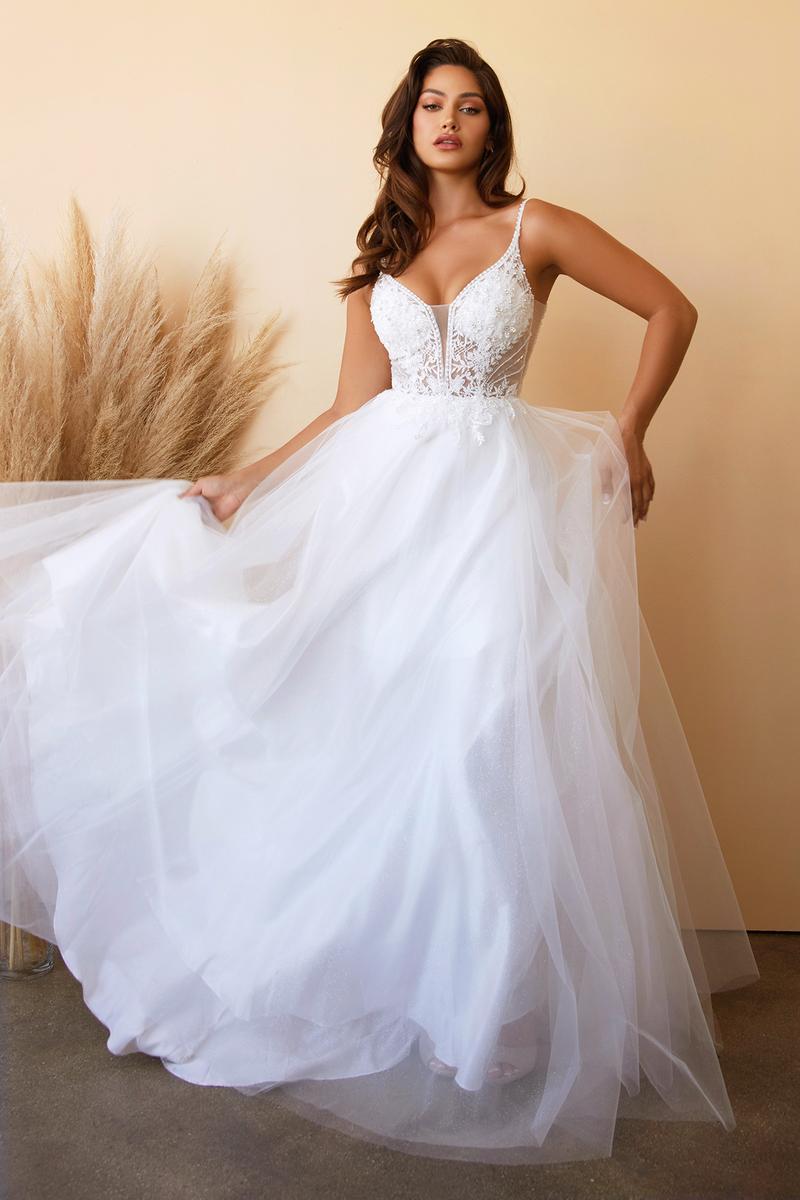 Ladivine CD0195W Lavender Prom Dress