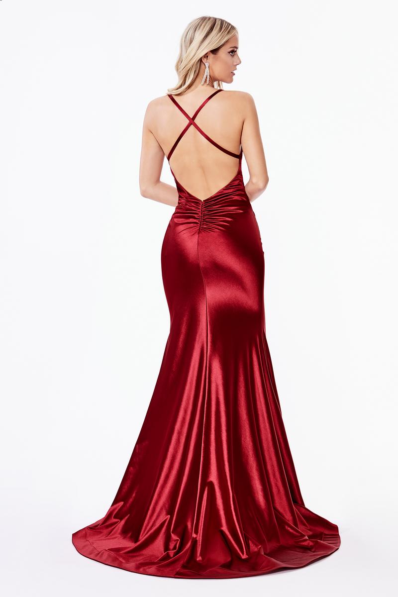 Ladivine CH236 Red Prom Dress