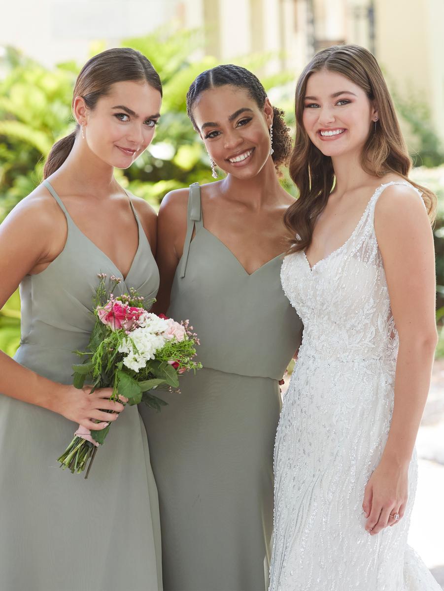 Christina Wu Celebrations 22148 Sage A-Line Bridesmaid Dress