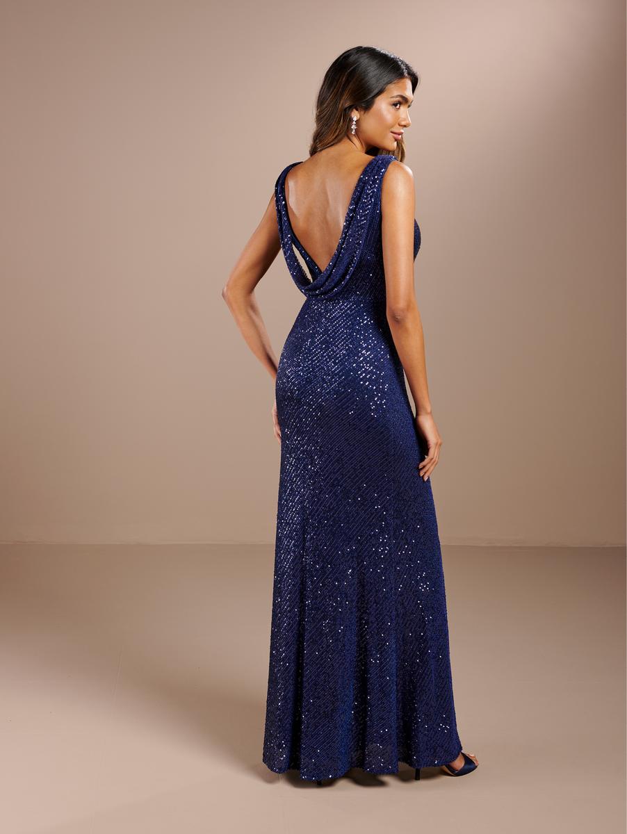 Christina Wu Celebrations 22207 Navy Bridesmaid Dress