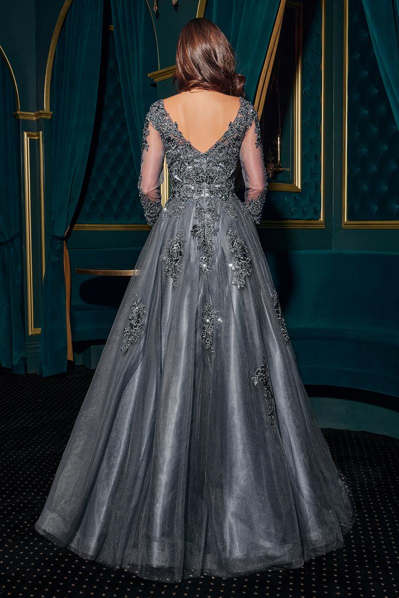 Ladivine J883 Midnight Ball Gown Evening Gown