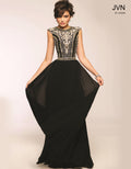 JVN by Jovani JVN24413 Blush Evening Gown