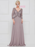 Marsoni by Colors M225 Navy Chiffon Mother of the Bride Dress