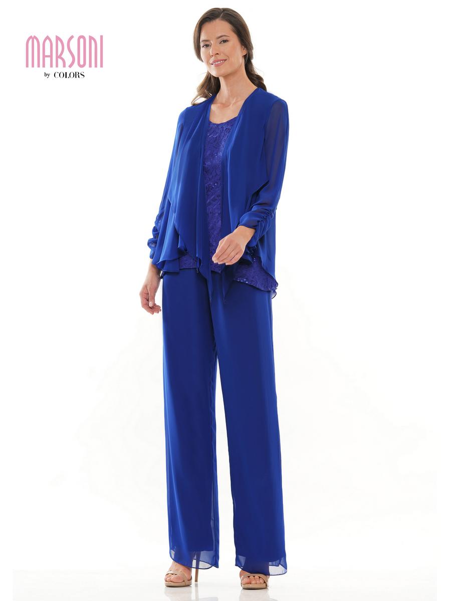 Marsoni by Colors M303 Chiffon Mother of the Bride Dress