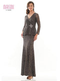 Marsoni by Colors M306 Bermuda Sand Lace Mother of the Bride Dress