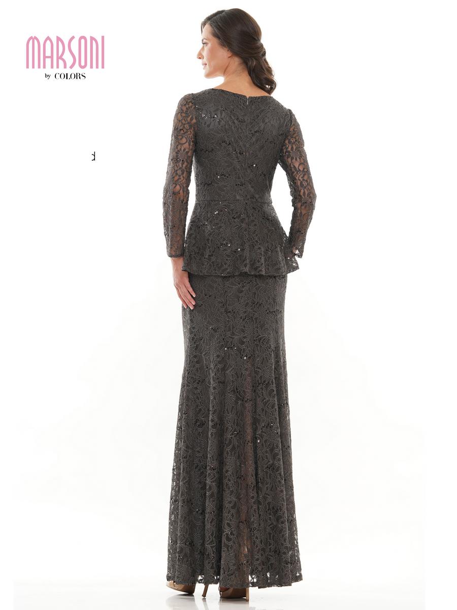 Marsoni by Colors M306 Bermuda Sand Lace Mother of the Bride Dress