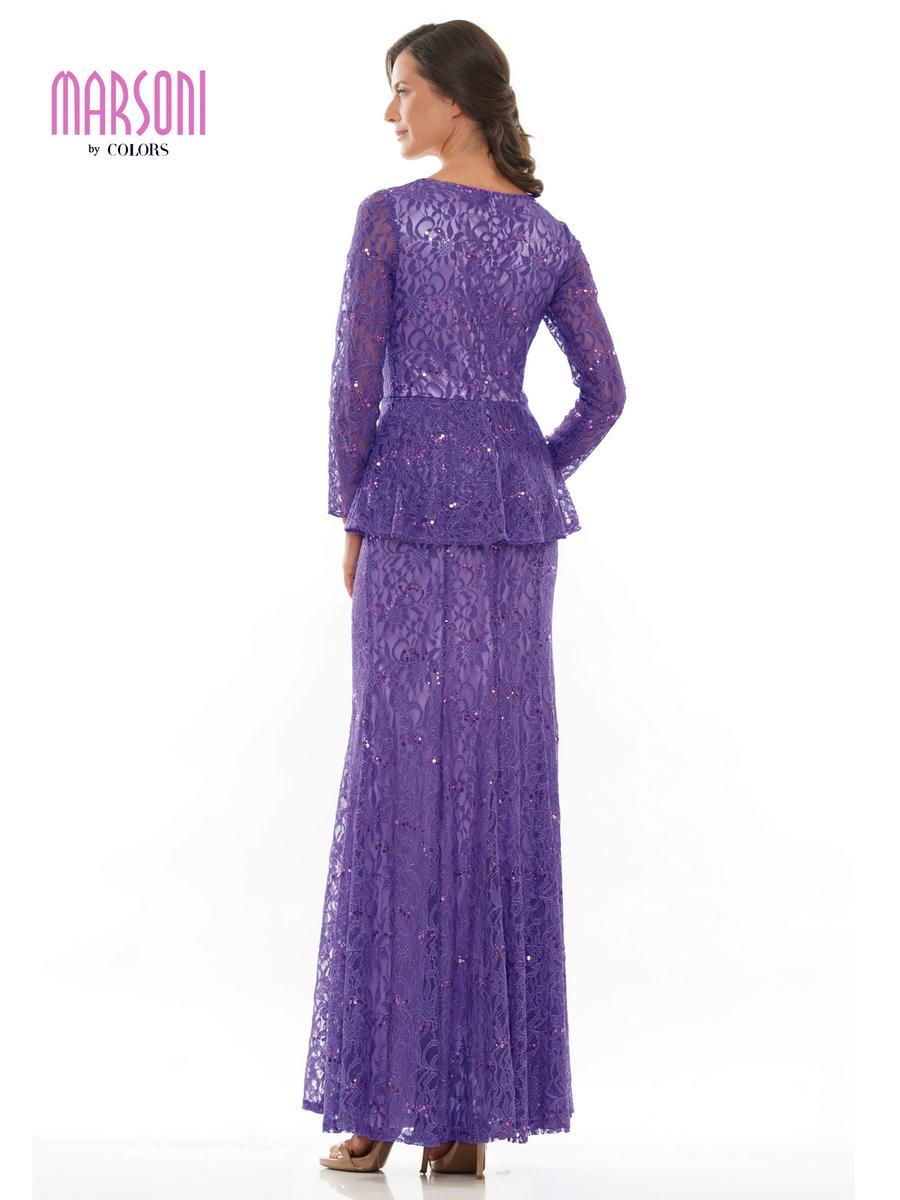 Marsoni by Colors M306 Bermuda Sand Lace Mother of the Bride Dress