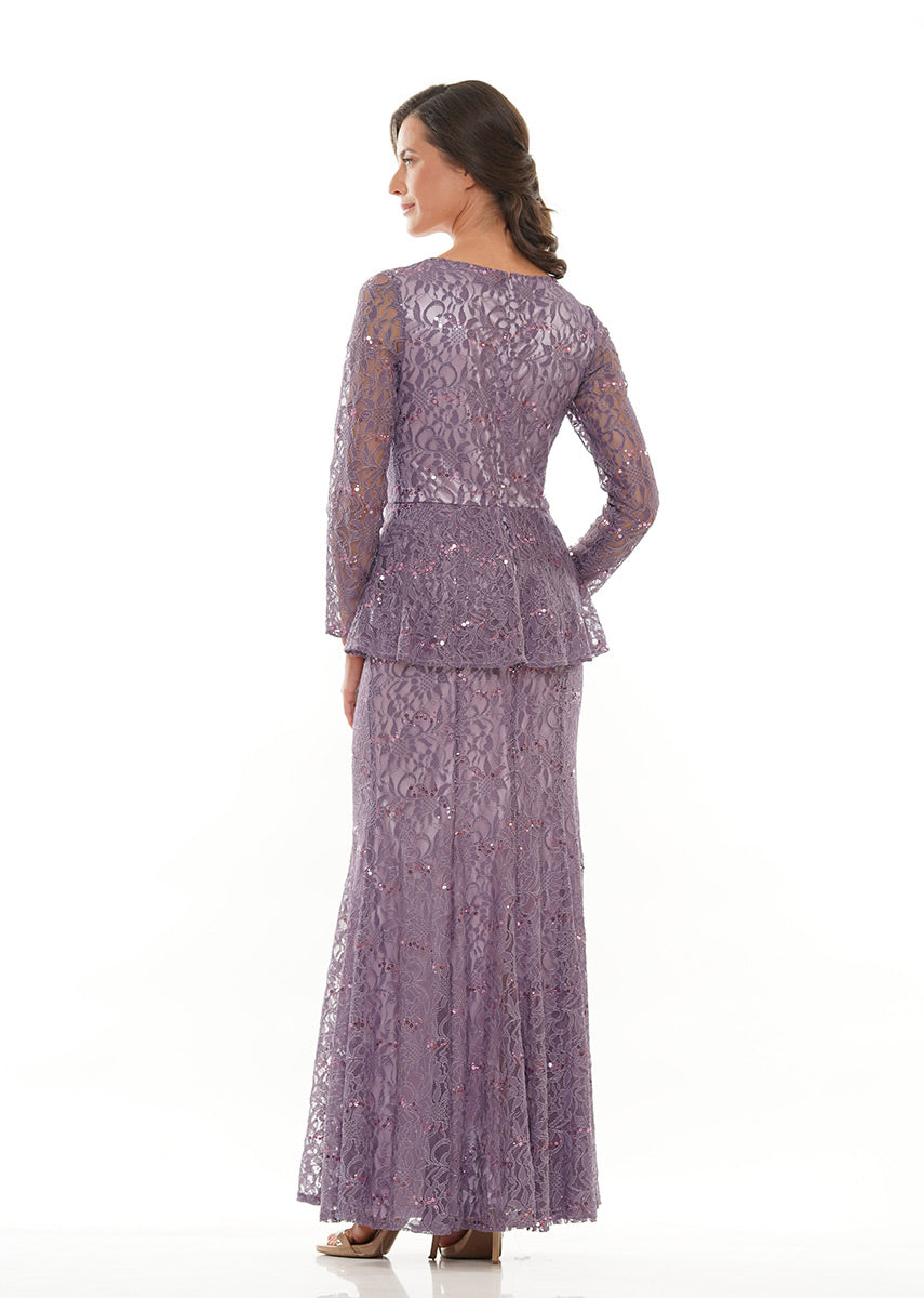 Marsoni by Colors M306 Bermuda Sand Lace Mother of the Bride Dress