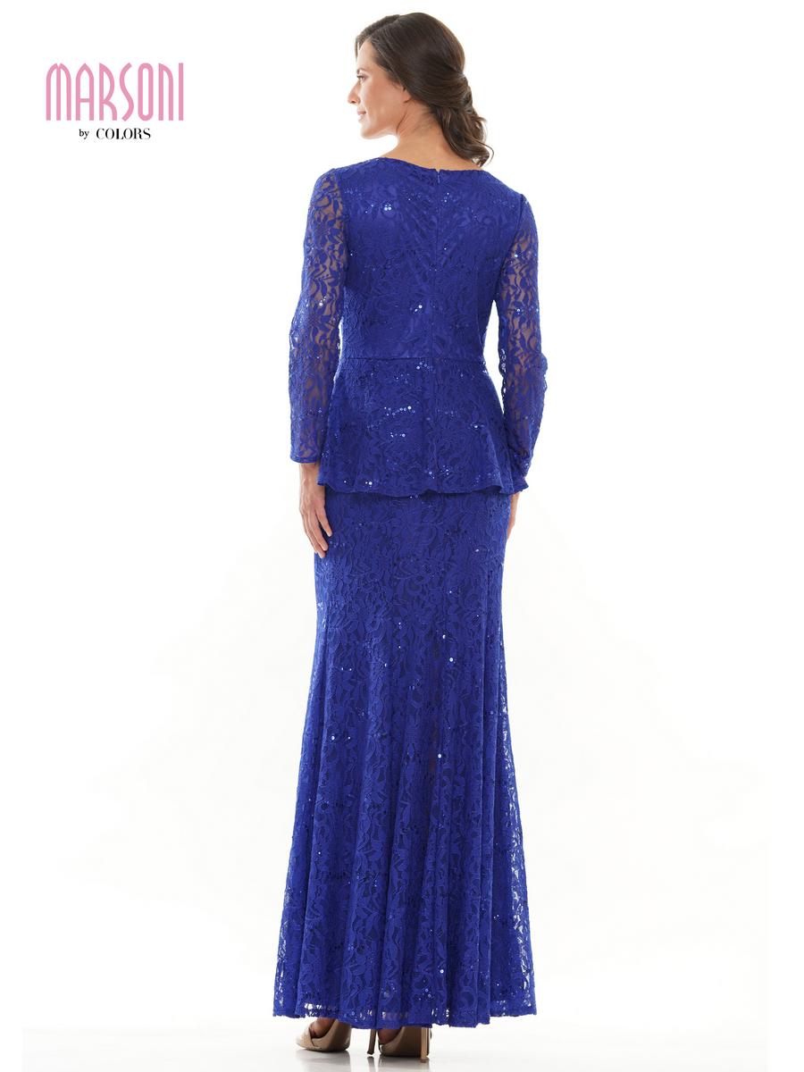 Marsoni by Colors M306 Bermuda Sand Lace Mother of the Bride Dress