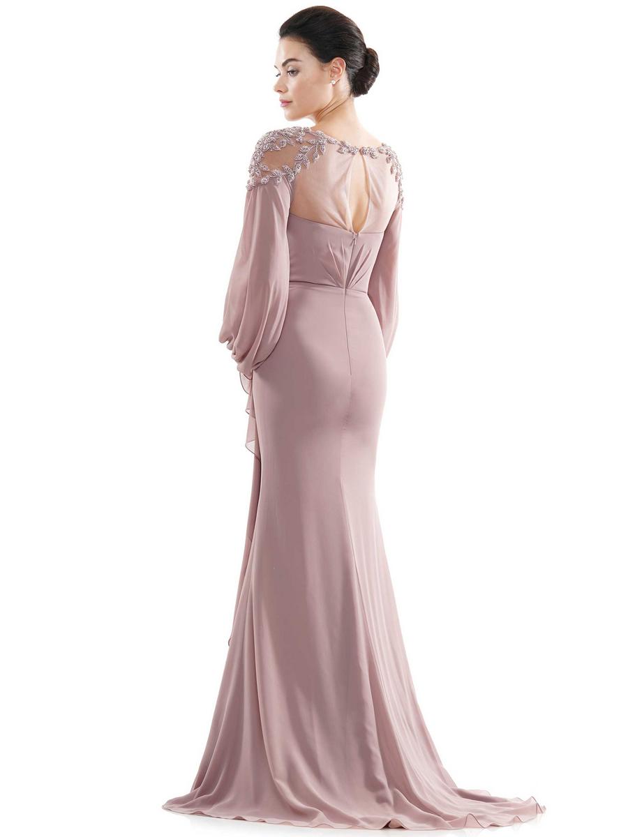 Marsoni by Colors MV1074 Mauve Chiffon Mother of the Bride Dress
