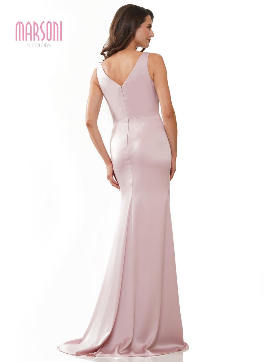 Marsoni by Colors MV1233 Wine Mother of the Bride Dress