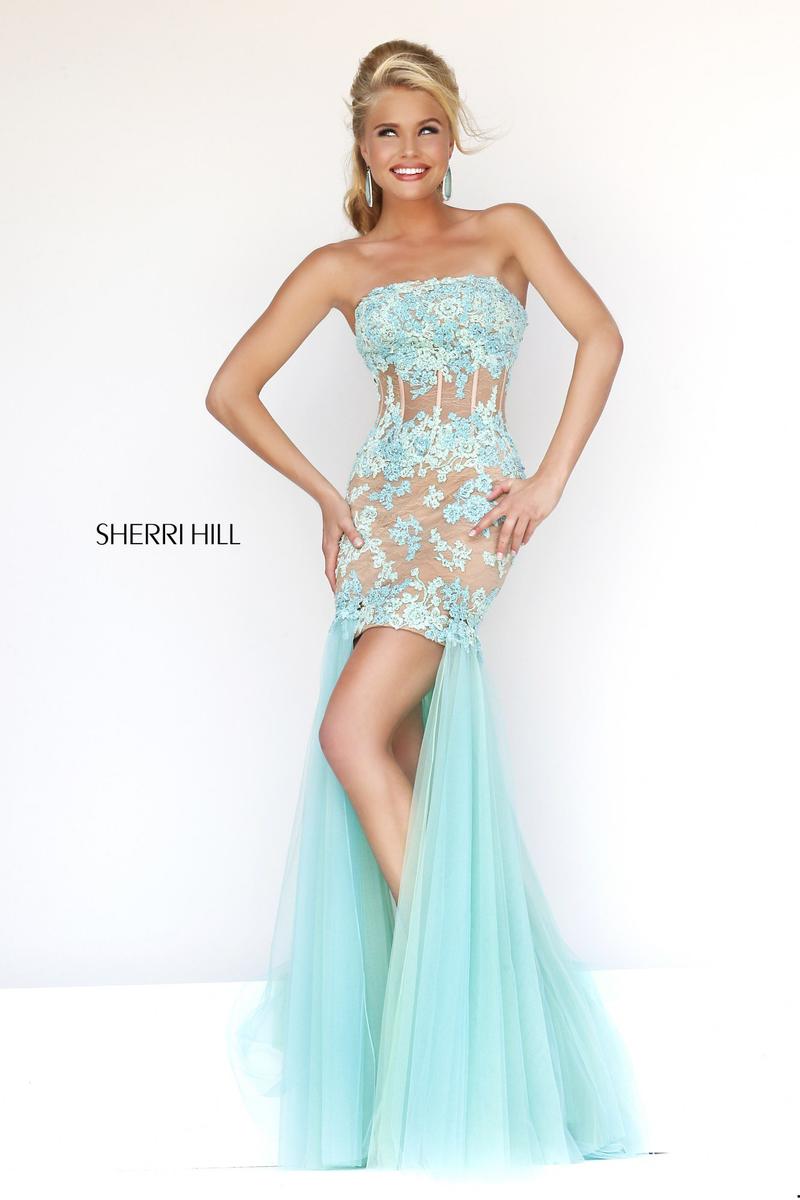 Sherri Hill 11110 Yellow Prom Dress