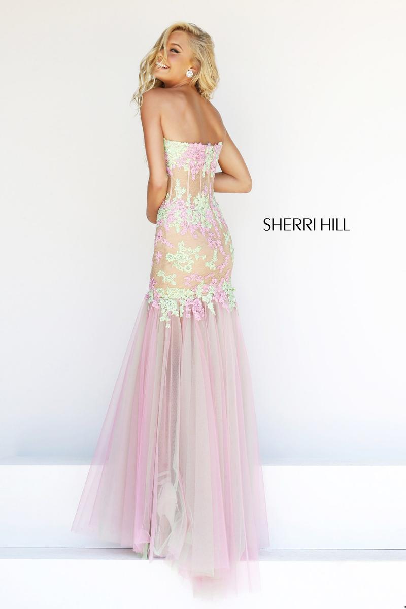Sherri Hill 11110 Yellow Prom Dress