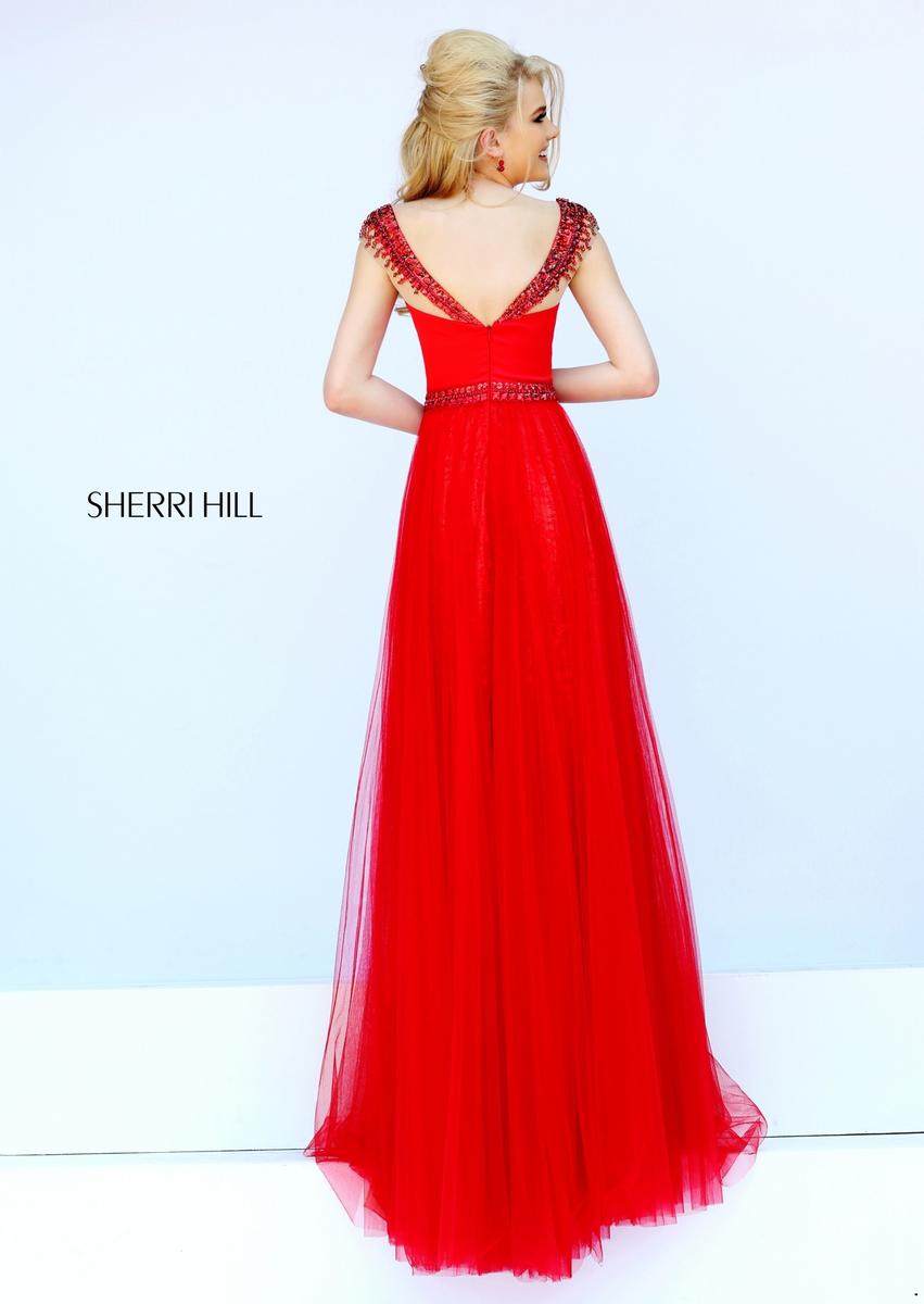 Sherri Hill 32138 Ivory Evening Gown
