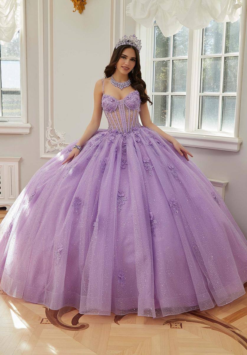 Vizcaya by Morilee 2660206ML Scarlet Ball Gown Quinceañera Dress