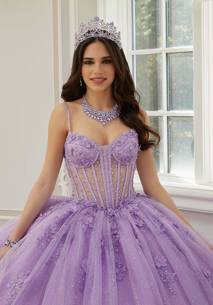 Vizcaya by Morilee 2660206ML Scarlet Ball Gown Quinceañera Dress