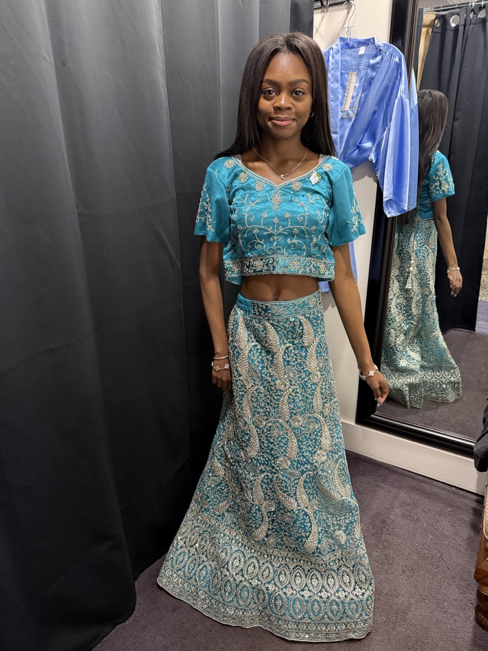 Jovani prom dress before alteration