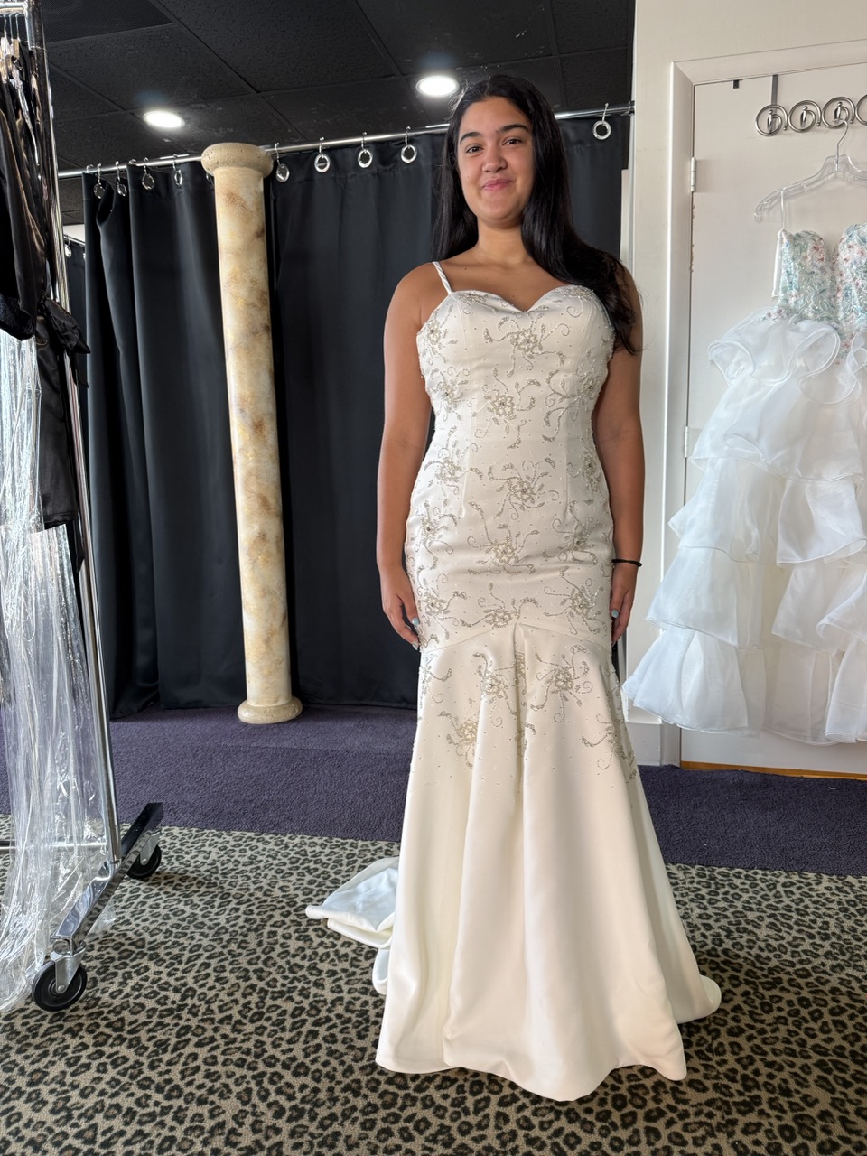 Gown after alteration