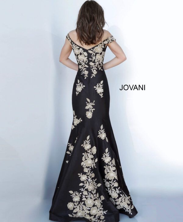 evening dresses, evening gowns Off the Shoulder Embellished Mother of the Bride Dress 00635