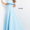 07443-Light20Blue-2013.jpg Jovani 07443 Light Blue Off the Shoulder Ruched Bodice Dress