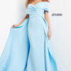 07443-Light20Blue-202.jpg Jovani 07443 Light Blue Off the Shoulder Ruched Bodice Dress