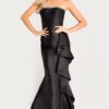Strapless Mermaid Gown with Ruffle Detail 45586