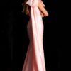 One Shoulder Gown With Oversized Bow 48677