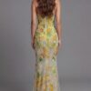 Strapless Floral Embellished Mermaid Gown 49884